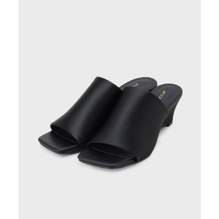 スクエアトゥミュールサンダル | OPAQUE.CLIP | 詳細画像2 