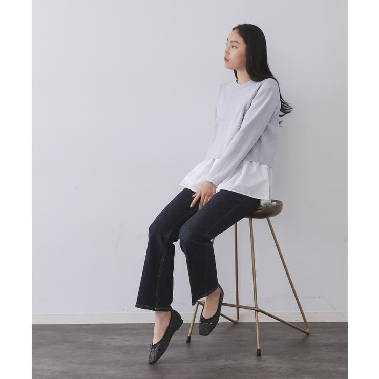 《美人百花掲載》名品フラットバレエシューズ | OPAQUE.CLIP | 詳細画像4 