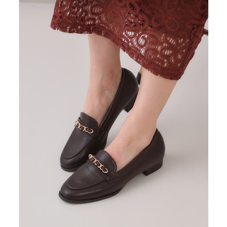 【抗菌防臭加工/通勤対応】チェーンデザインローファー | OPAQUE.CLIP | 詳細画像9 