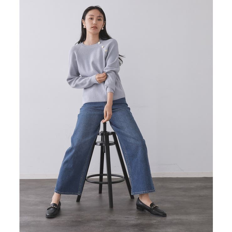 【抗菌防臭加工/通勤対応】チェーンデザインローファー | OPAQUE.CLIP | 詳細画像1 