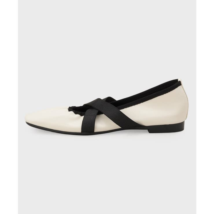 クロスゴムデザインバレエシューズ | OPAQUE.CLIP | 詳細画像3 