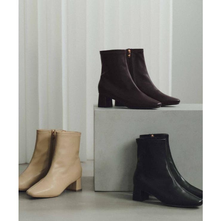 ベーシックショートブーツ【THEシリーズ/抗菌防臭加工】 | OPAQUE.CLIP | 詳細画像16 