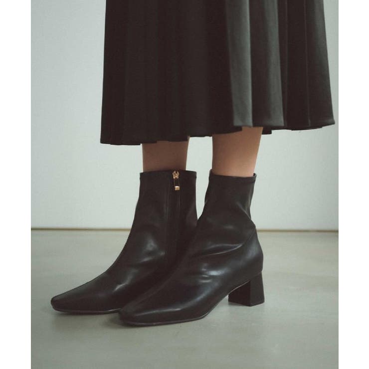 ベーシックショートブーツ【THEシリーズ/抗菌防臭加工】 | OPAQUE.CLIP | 詳細画像1 