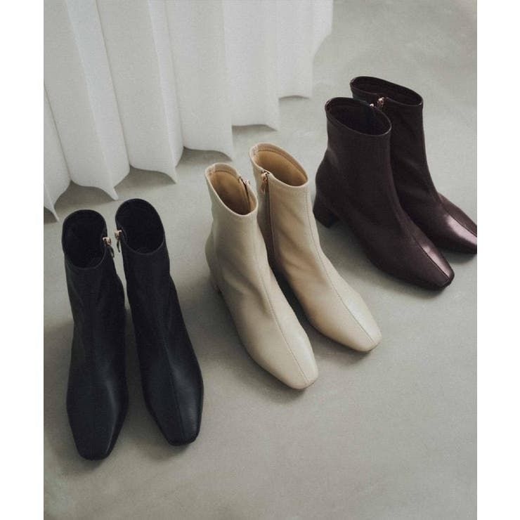 ベーシックショートブーツ【THEシリーズ/抗菌防臭加工】 | OPAQUE.CLIP | 詳細画像18 