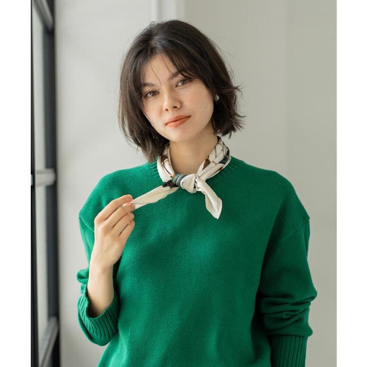 柄アソートスクエアスカーフ | OPAQUE.CLIP | 詳細画像1 