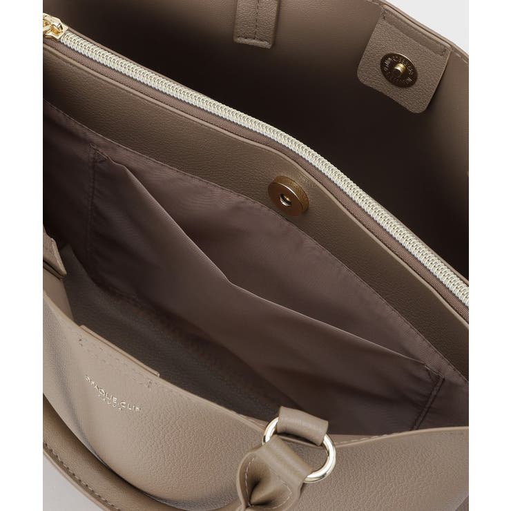 【2WAY/人間工学】ソフトシュリンク合皮ミドルサイズトートバッグ | OPAQUE.CLIP | 詳細画像20 