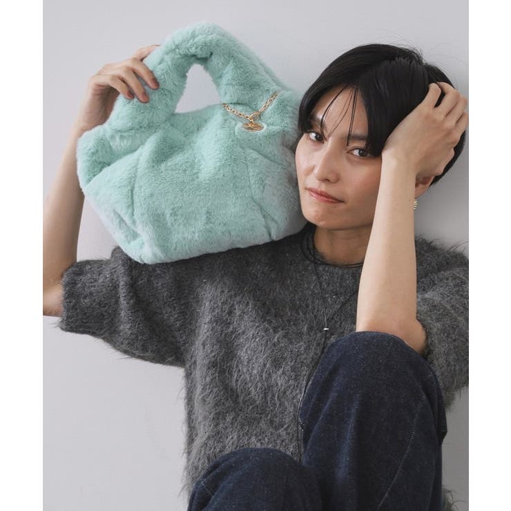 【2WAY】フェイクファーミドルトートバッグ | OPAQUE.CLIP | 詳細画像7 