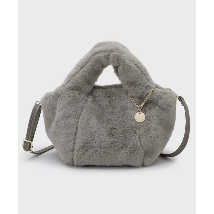 【2WAY】フェイクファーミドルトートバッグ | OPAQUE.CLIP | 詳細画像14 