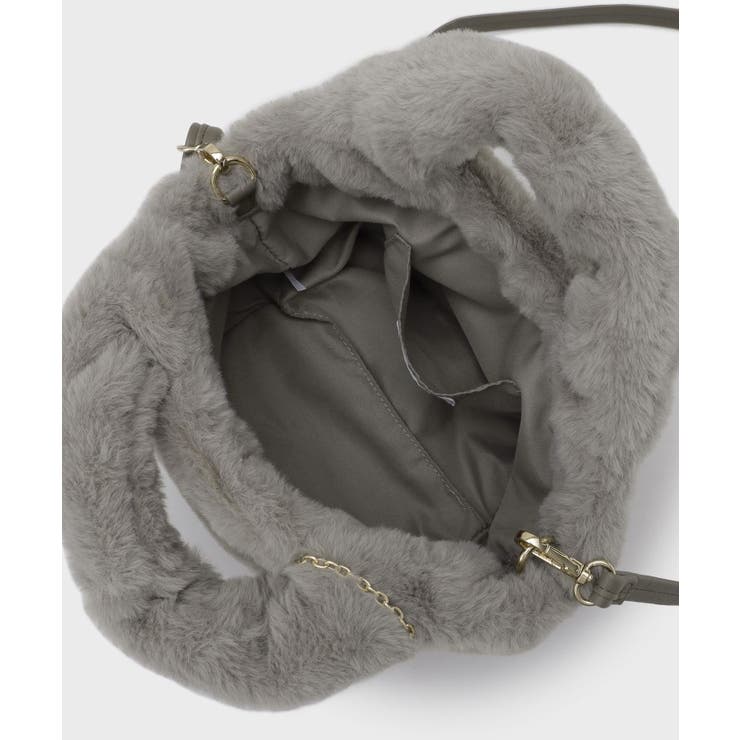 【2WAY】フェイクファーミドルトートバッグ | OPAQUE.CLIP | 詳細画像18 