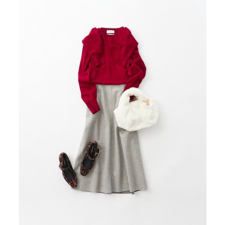 【2WAY】フェイクファーミドルトートバッグ | OPAQUE.CLIP | 詳細画像24 