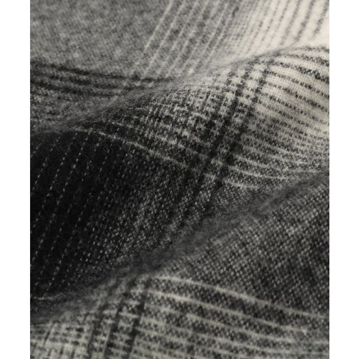 オンブレチェック大判ストール | OPAQUE.CLIP | 詳細画像3 