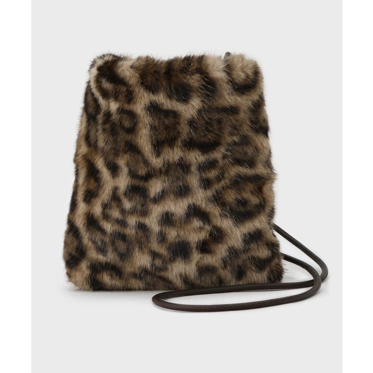 【11色展開】フェイクファースクエアミニポシェット | OPAQUE.CLIP | 詳細画像26 