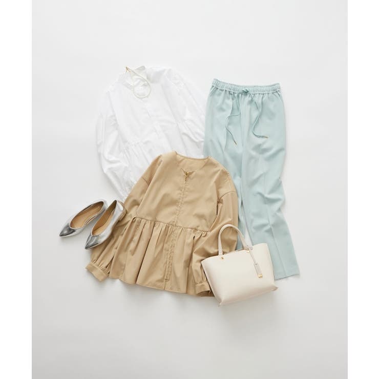 【抗菌防臭加工】Vカットフラットポインテッドパンプス | OPAQUE.CLIP | 詳細画像10 