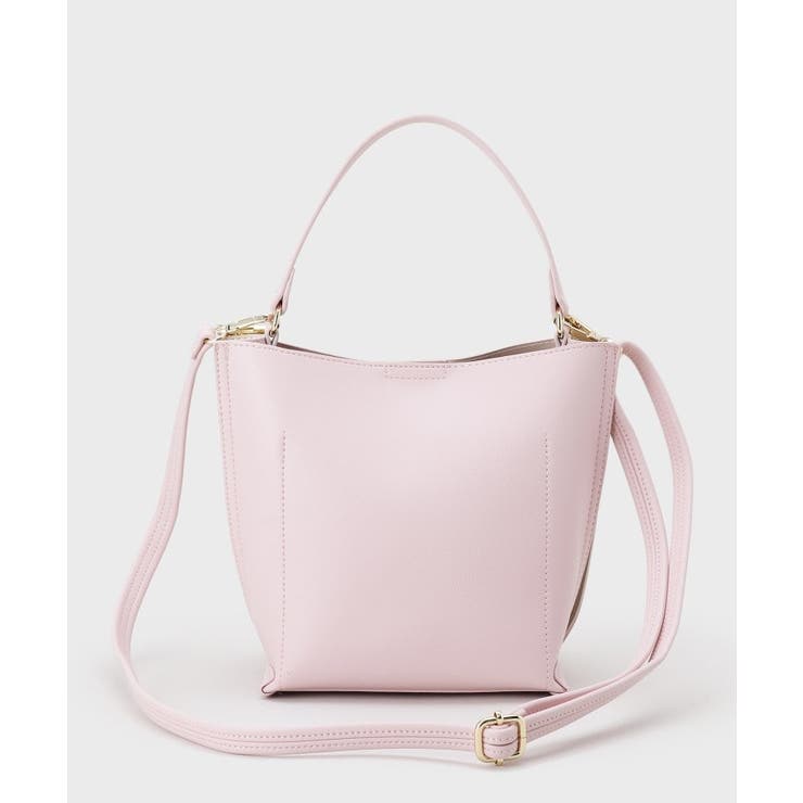 【2WAY】バイカラーワンハンドルミニショルダーバッグ | OPAQUE.CLIP | 詳細画像14 