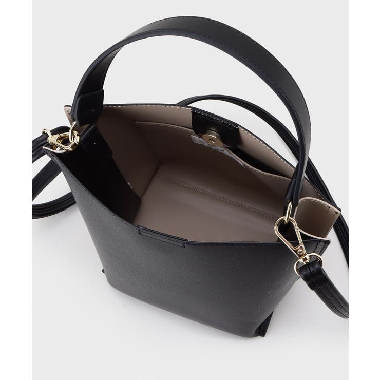 【2WAY】バイカラーワンハンドルミニショルダーバッグ | OPAQUE.CLIP | 詳細画像16 