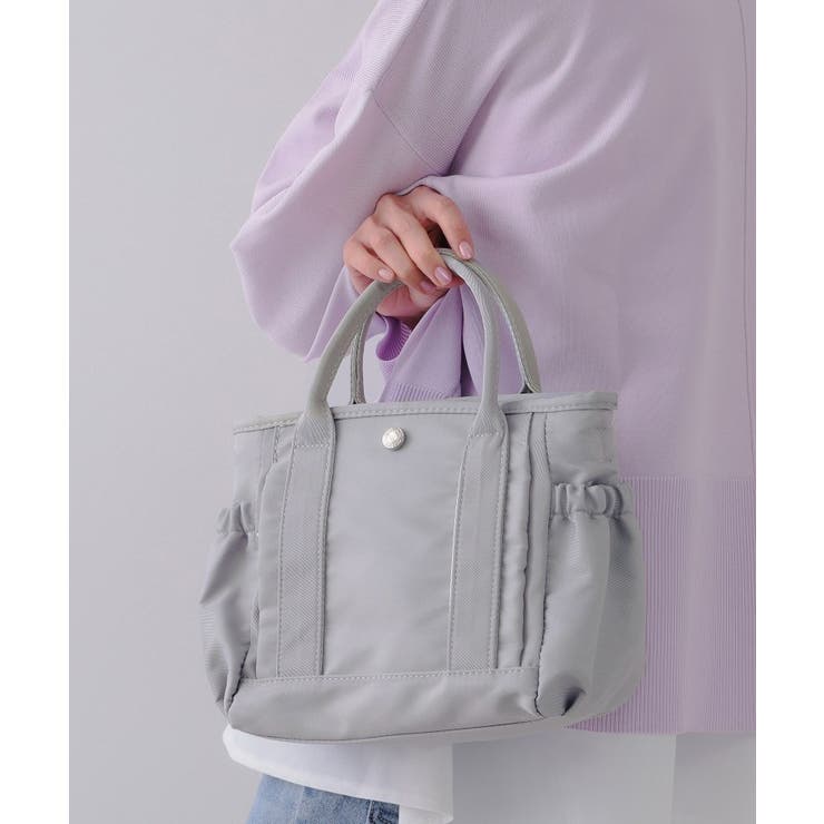 軽量/撥水加工/2WAY】マルチポケットミニトートバッグ[品番 軽量/撥水加工/2WAY】マルチポケットミニトートバッグ[品番