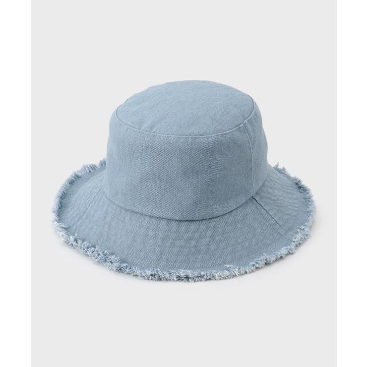ブルー(092) | デニムフリンジバケットハット | OPAQUE.CLIP