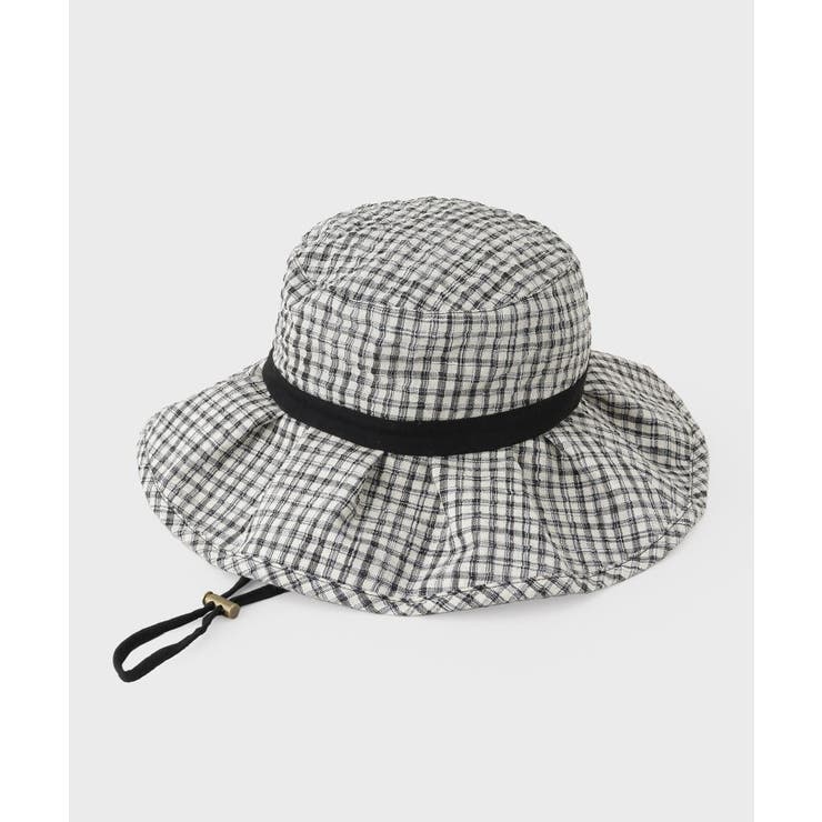 ブラック(219) | フリルバケットハット | OPAQUE.CLIP