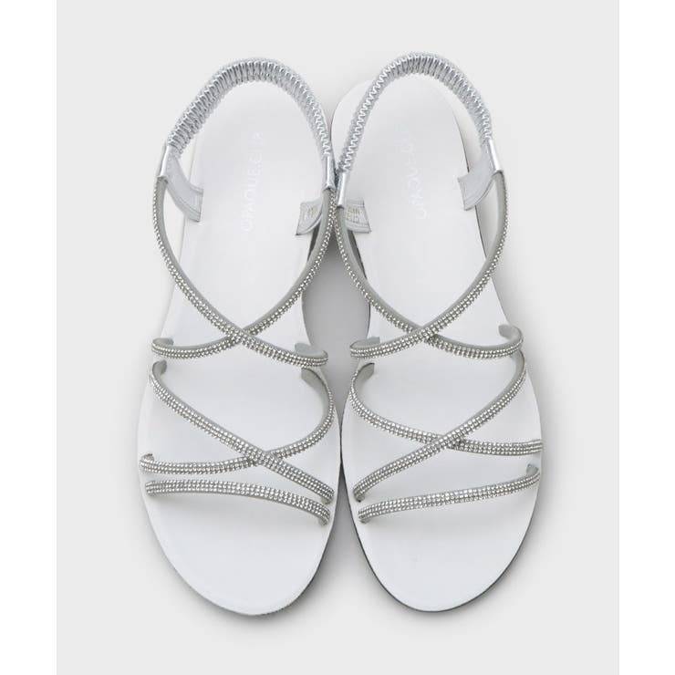 ラインストーンストラップサンダル | OPAQUE.CLIP | 詳細画像5 