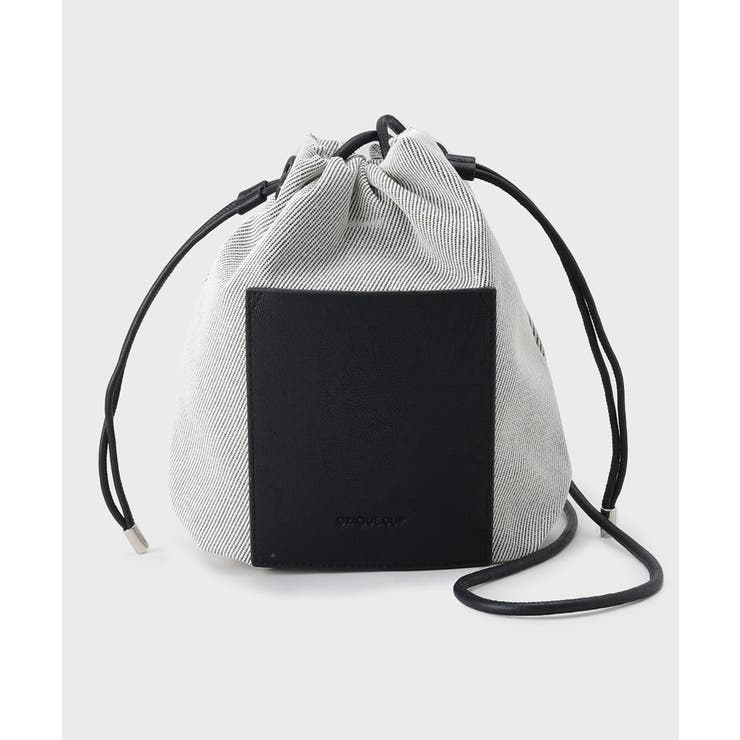 【長さ調整可能】巾着ドロストーリングミニショルダーバッグ | OPAQUE.CLIP | 詳細画像12 