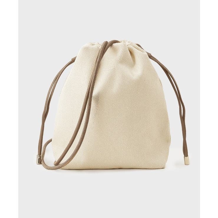 【長さ調整可能】巾着ドロストーリングミニショルダーバッグ | OPAQUE.CLIP | 詳細画像15 