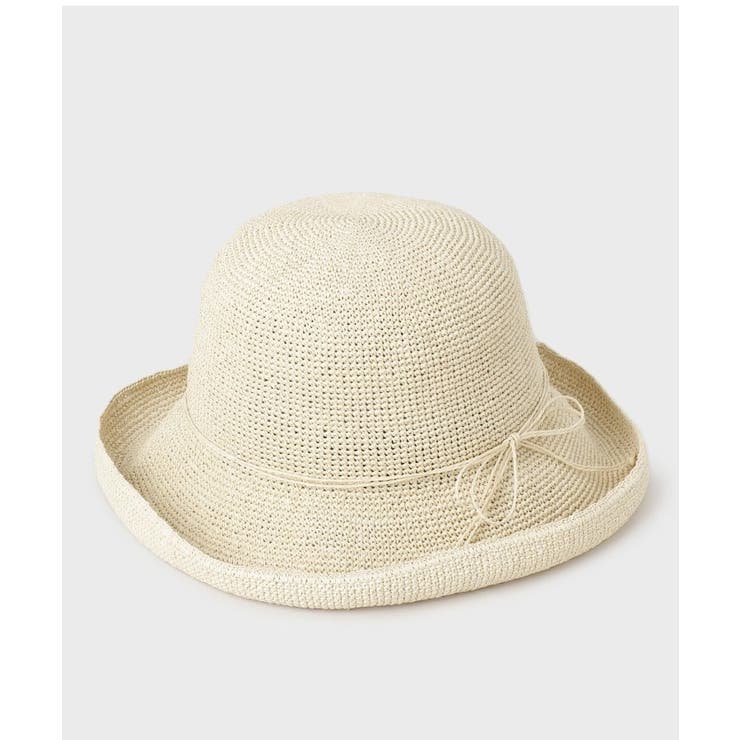 ライトベージュ(051) | 共地リボン雑材ハット | OPAQUE.CLIP