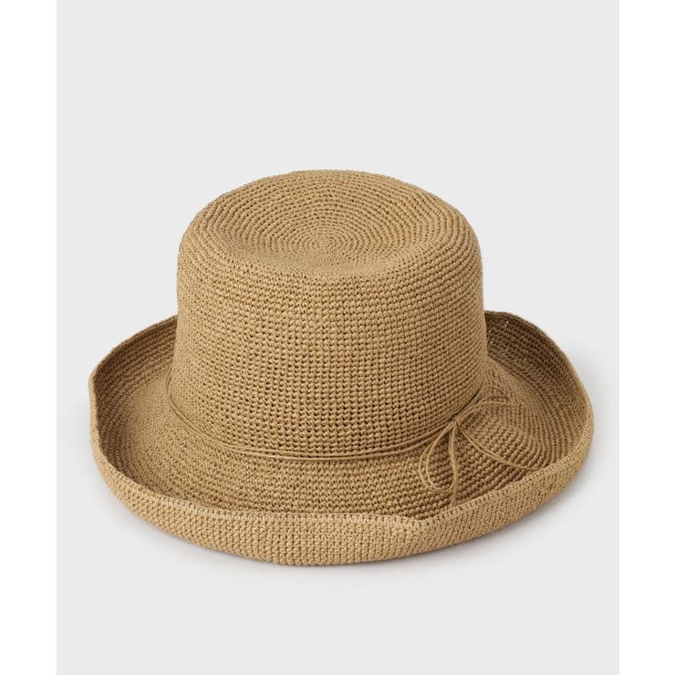 ベージュ(052) | 共地リボン雑材ハット | OPAQUE.CLIP