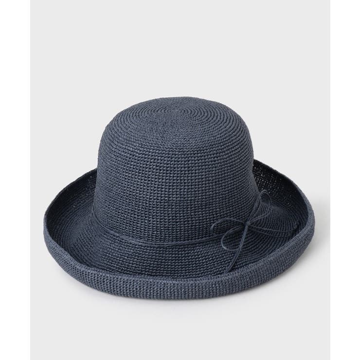 ブルー(092) | 共地リボン雑材ハット | OPAQUE.CLIP