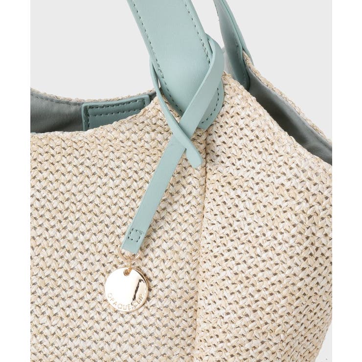 雑材合皮コンビマチ付きトートバッグ | OPAQUE.CLIP | 詳細画像20 