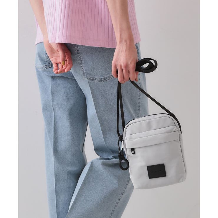グレー(012) | 【ペットボトルショルダー付き】軽量ミニショルダーバッグ | OPAQUE.CLIP