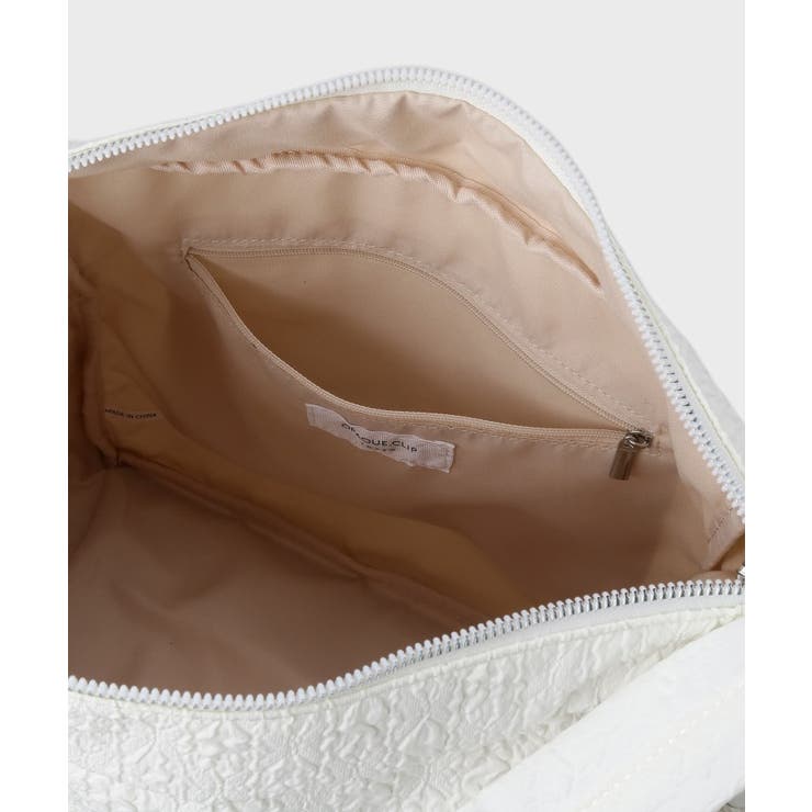 【2WAY／A4サイズ対応】ふくれジャカードショルダーバッグ | OPAQUE.CLIP | 詳細画像18 