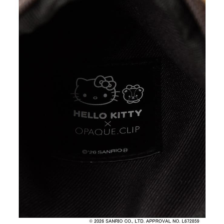 ◆【HELLO KITTY】キティフェイスポーチチャーム | OPAQUE.CLIP | 詳細画像11 