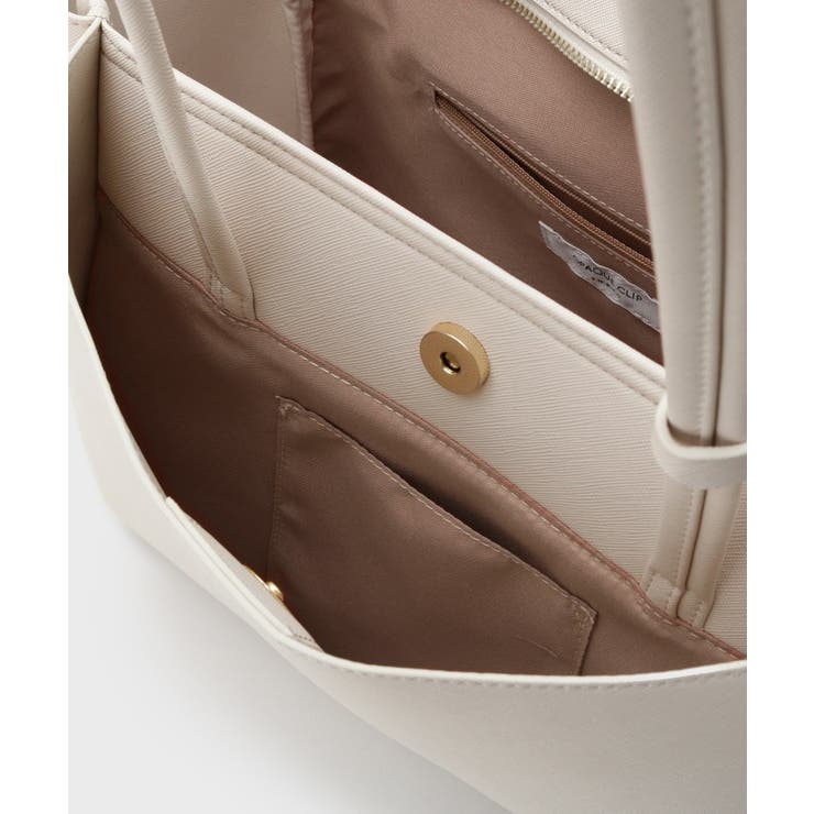 【軽量／A4サイズ対応】サフィアーノ調3層トートバッグ | OPAQUE.CLIP | 詳細画像18 