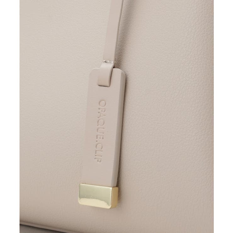 【2WAY】合皮ミドルサイズボストンバッグ | OPAQUE.CLIP | 詳細画像14 