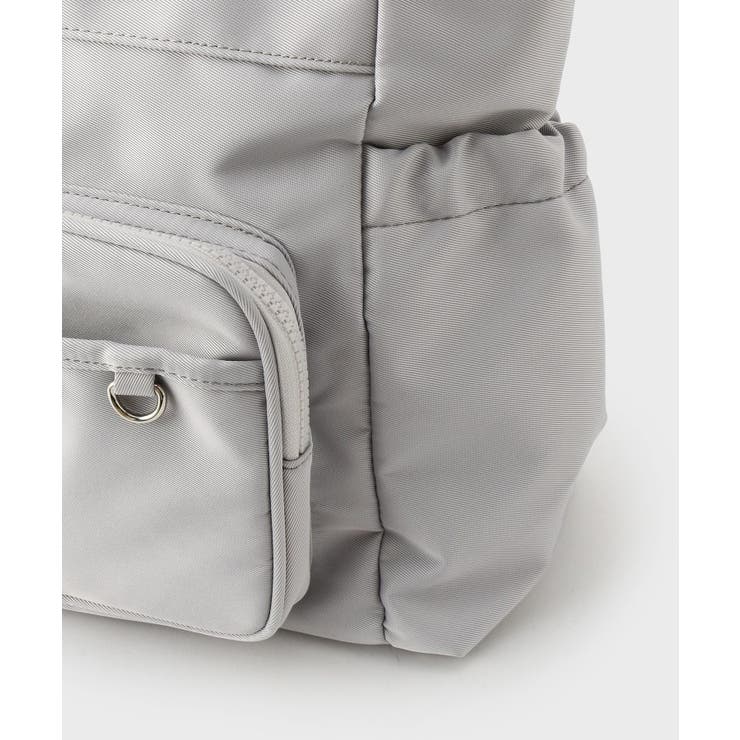 フロントポケット3層デザインBIGトートバッグ【マルチポケット】 | OPAQUE.CLIP | 詳細画像24 