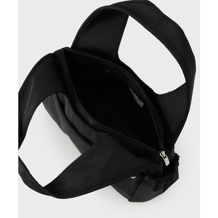 フロントポケット3層デザイントライアングルミドルトートバッグ【マルチポケット】 | OPAQUE.CLIP | 詳細画像14 