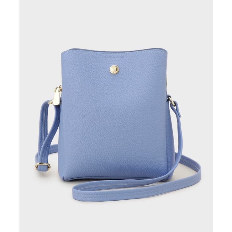 シュリンク合皮3層ミニショルダーバッグ【軽量／長さ調整可能】 | OPAQUE.CLIP | 詳細画像14 