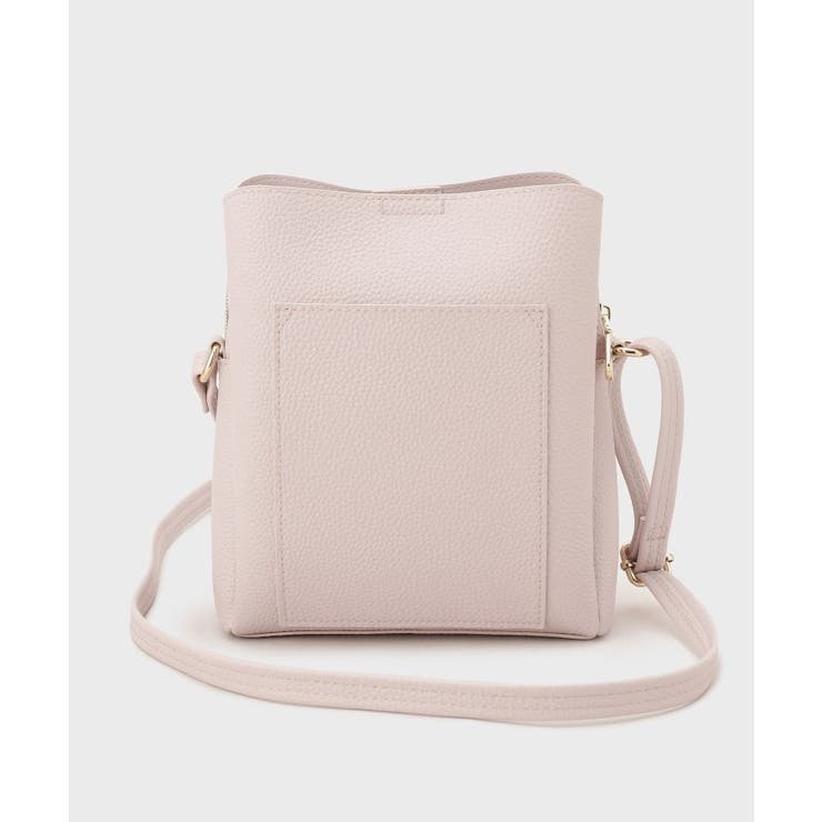 シュリンク合皮3層ミニショルダーバッグ【軽量／長さ調整可能】 | OPAQUE.CLIP | 詳細画像17 