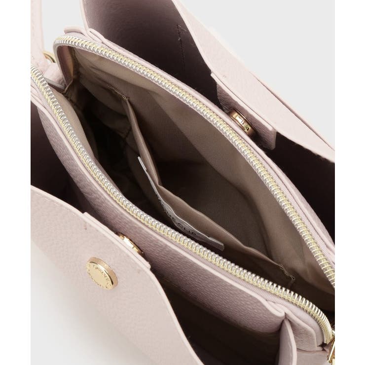 シュリンク合皮3層ミニショルダーバッグ【軽量／長さ調整可能】 | OPAQUE.CLIP | 詳細画像25 