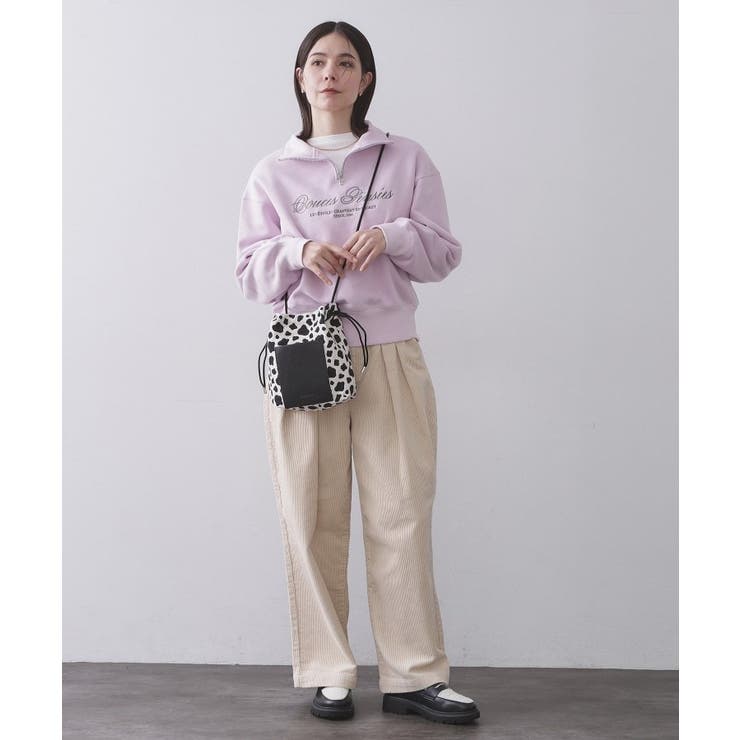 素材アソートサイドドロストミニショルダーバッグ【長さ調整可能】 | OPAQUE.CLIP | 詳細画像6 