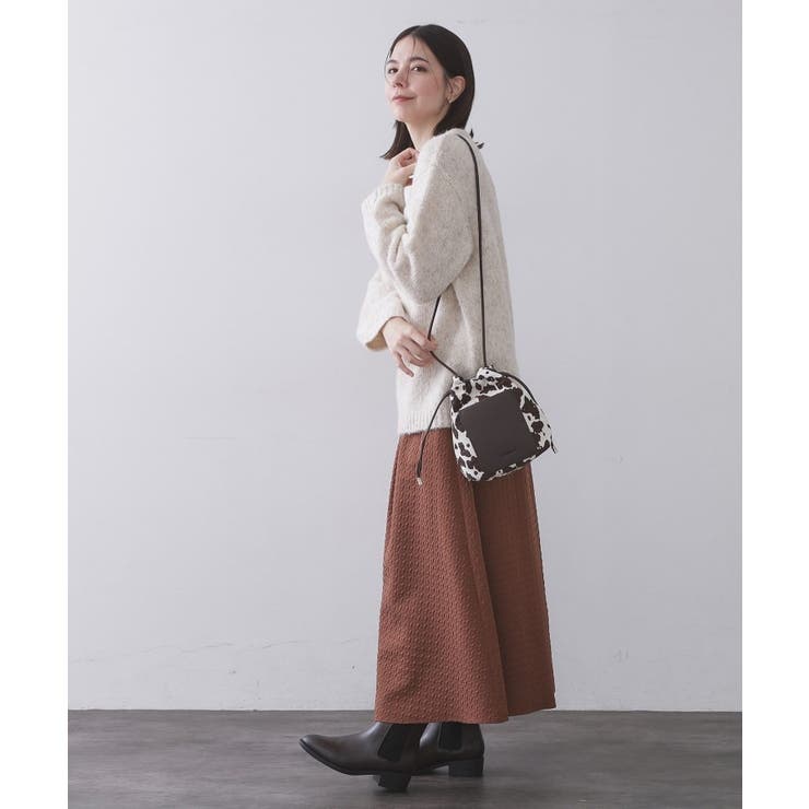 素材アソートサイドドロストミニショルダーバッグ【長さ調整可能】 | OPAQUE.CLIP | 詳細画像8 