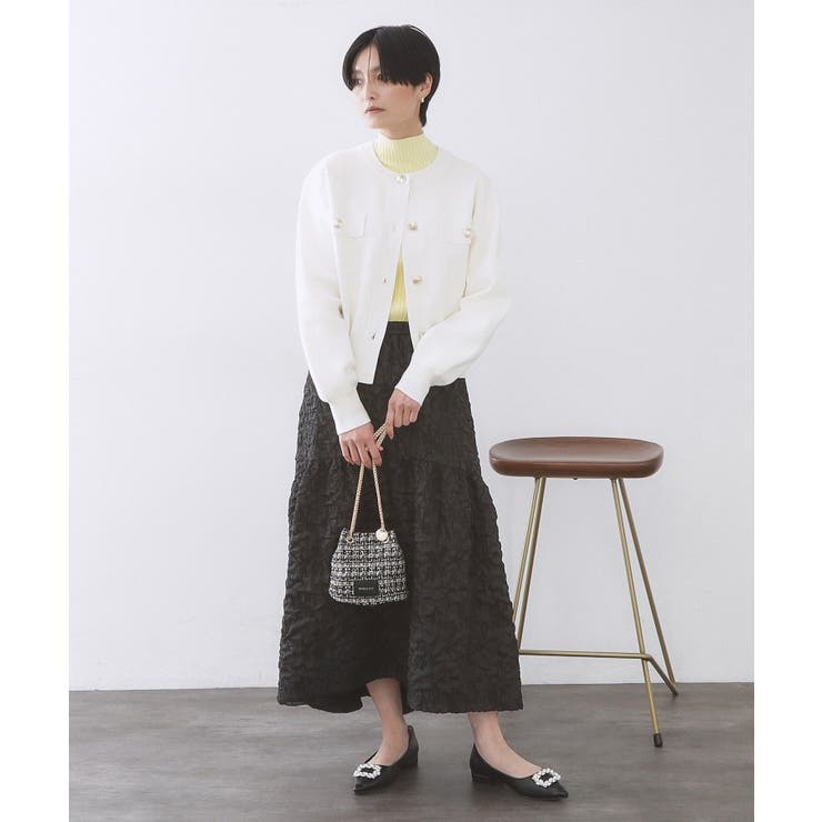 【2WAY】ツイードコンビミニショルダー | OPAQUE.CLIP | 詳細画像2 