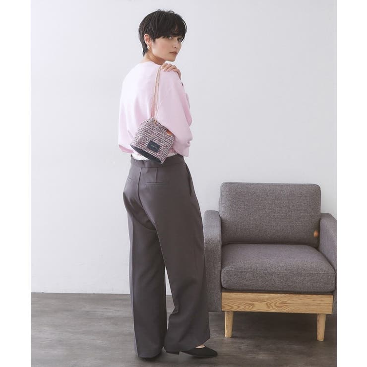 【2WAY】ツイードコンビミニショルダー | OPAQUE.CLIP | 詳細画像4 