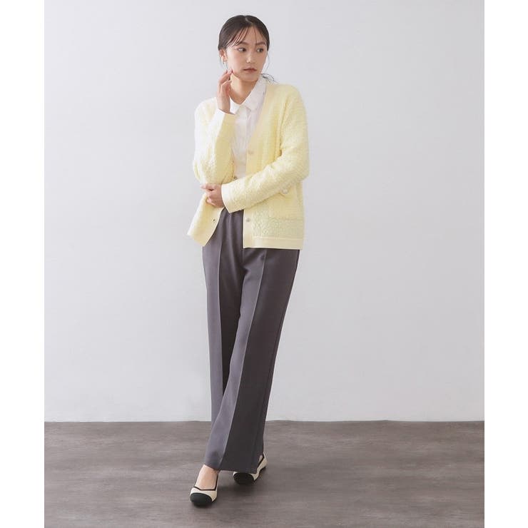 スクエアトゥニットパンプス | OPAQUE.CLIP | 詳細画像7 