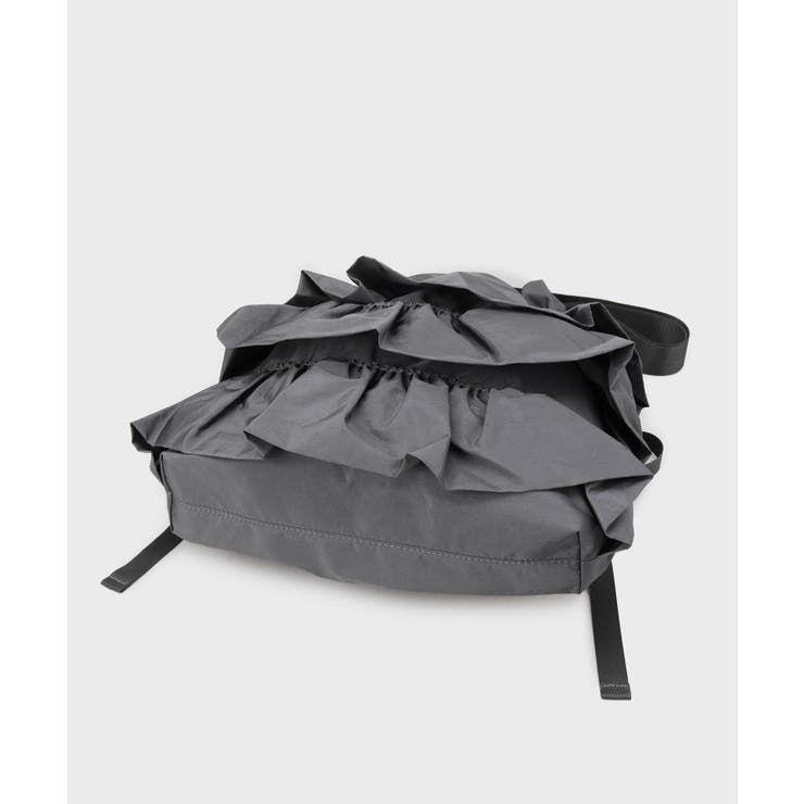 ドロストリボンフリルティアードショルダーバッグ【長さ調整可能】 | OPAQUE.CLIP | 詳細画像12 