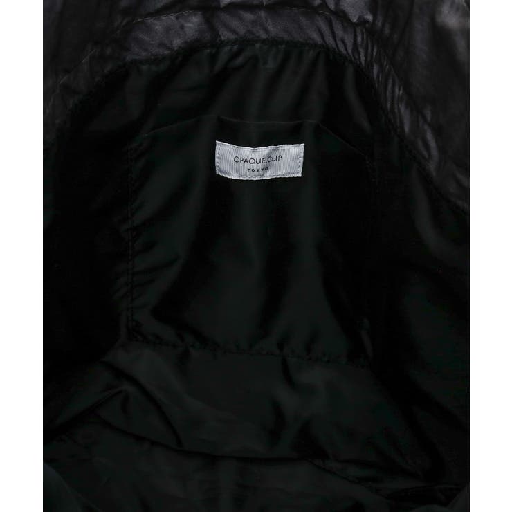 ドロストリボンフリルティアードショルダーバッグ【長さ調整可能】 | OPAQUE.CLIP | 詳細画像17 