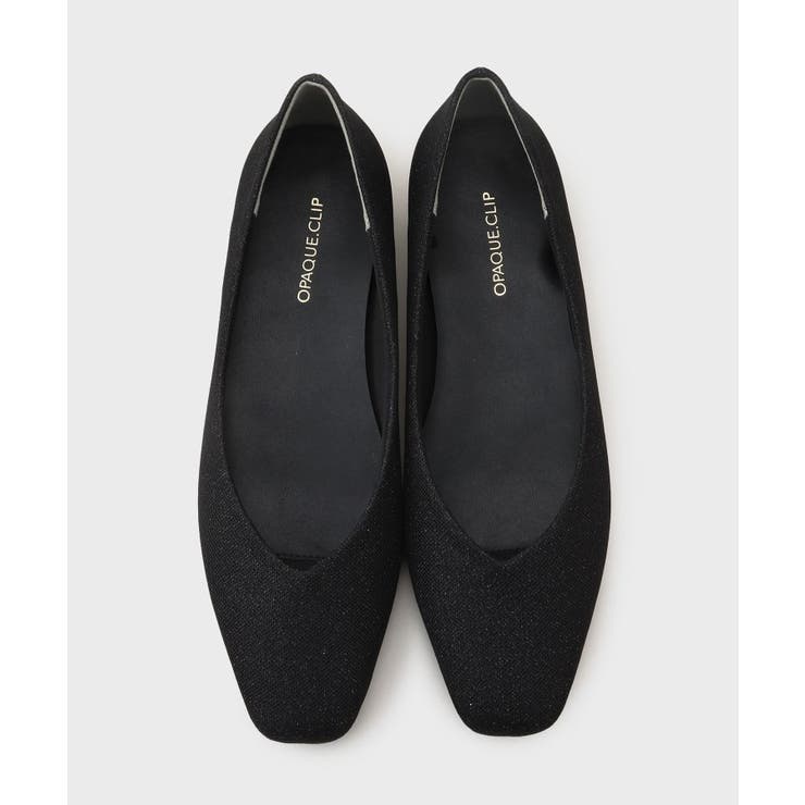 メタルパーツVフラットパンプス【抗菌防臭加工／生活防水】 | OPAQUE.CLIP | 詳細画像5 