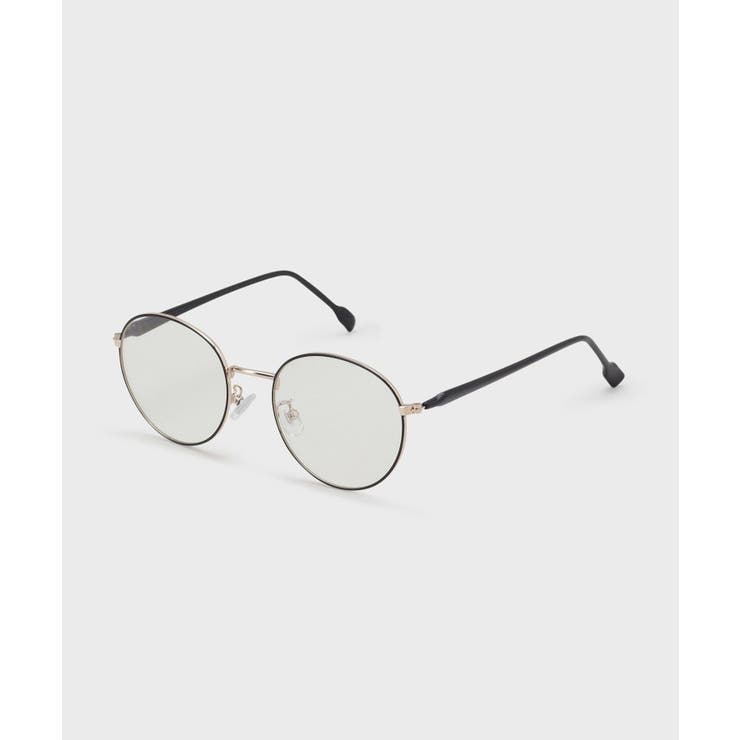 オフホワイト(003) | 【ブルーライトカット】メタルフレームサングラス | OPAQUE.CLIP