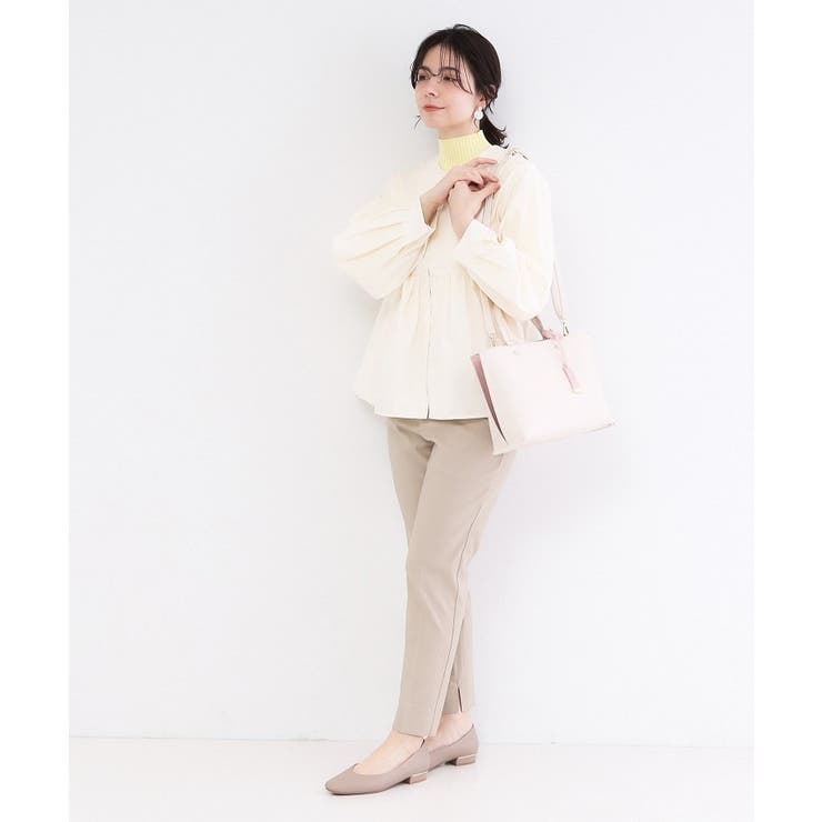 名品バイカラーミドルトート | OPAQUE.CLIP | 詳細画像3 