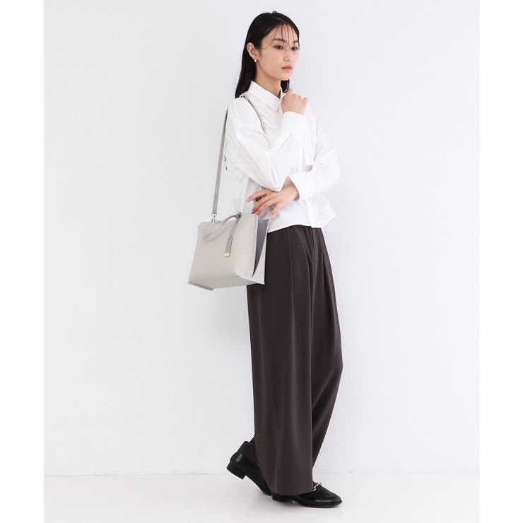 名品バイカラーミドルトート | OPAQUE.CLIP | 詳細画像11 